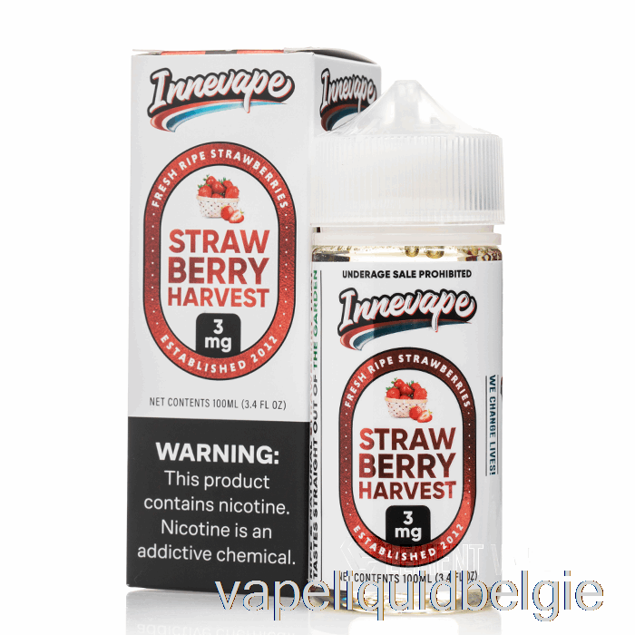 Vape Vloeibare Aardbeienoogst - Innevape E-liquid - 100ml 6mg